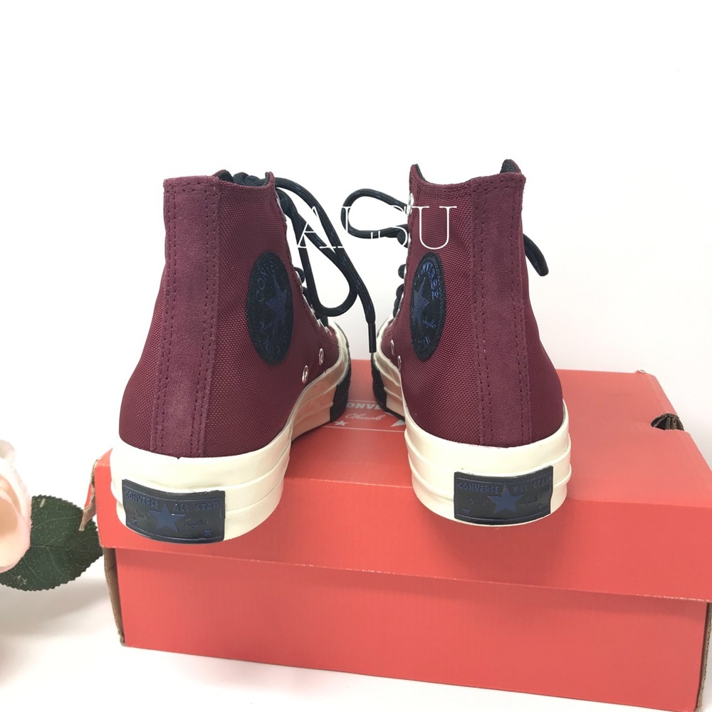 Converse Chuck 70 HI Dark Burgundy W AUTHENTIC - Picture 4 of 7